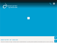 Tablet Screenshot of dentistrybydesign.com.au